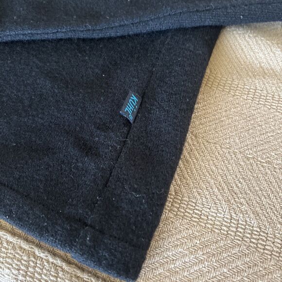 Kuhl Sweater Womens Size Large Black Merino Wool Full Zip Outdoor Camp Hike - Picture 4 of 9